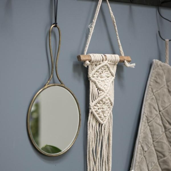 Round Hand Mirror by Ib Laursen