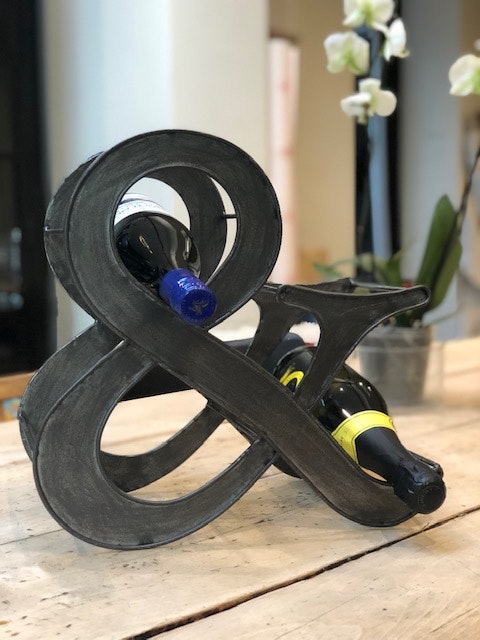 Ampersand Wine Rack by The Upholsterer
