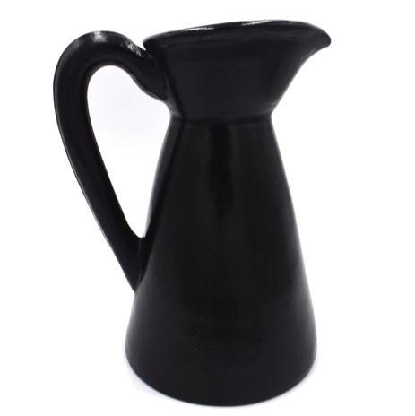 Black Terracotta Pitcher by Raine And Humble