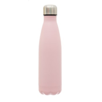 Pastel Pink Stainless Steel Water Bottle by Sass & Belle