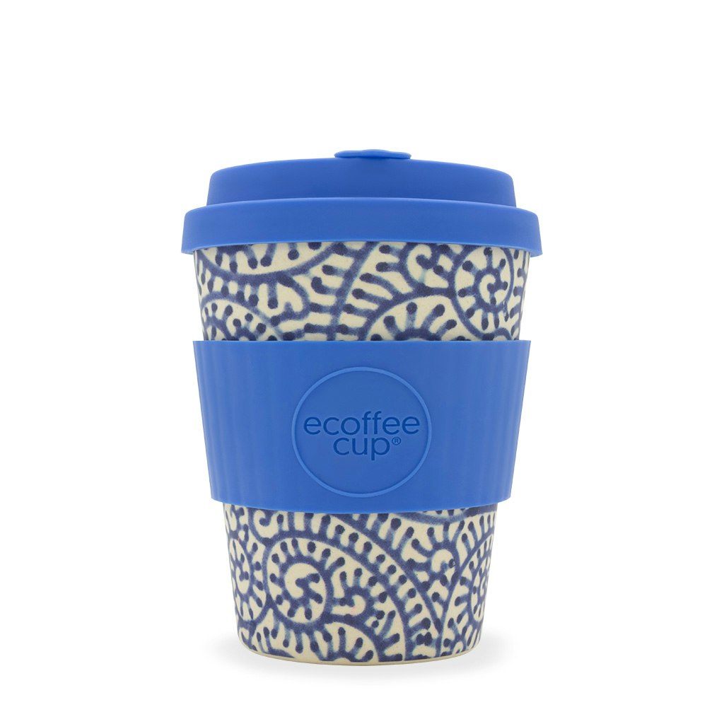 12oz/340ml Setsuko reusable bamboo coffee cup by Ecoffee Cup