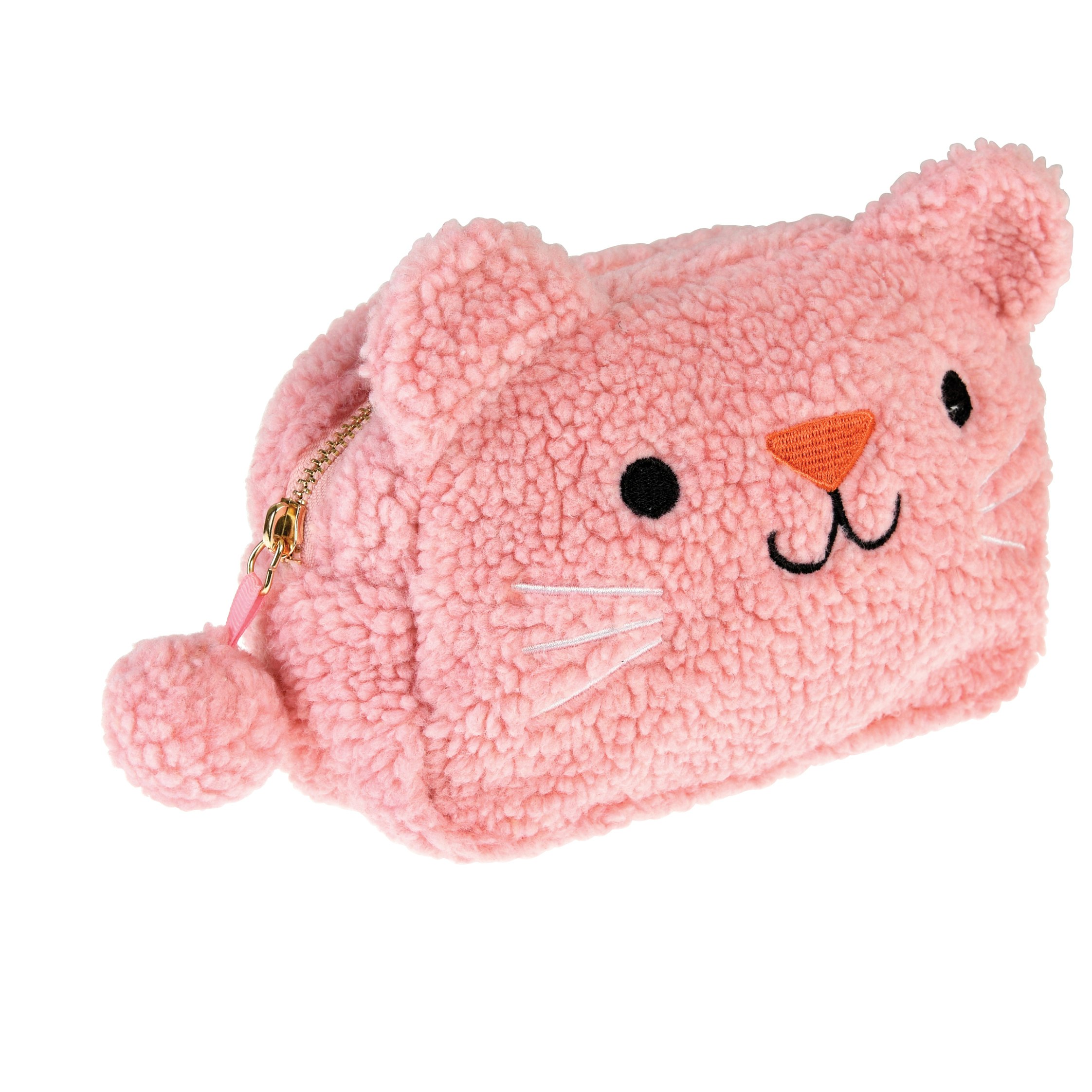 Pink Cat Make Up Bag by Rex London