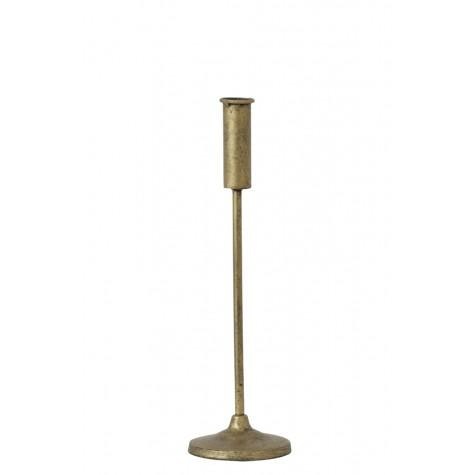 Brass Metal Candlestick Medium by Light & Living