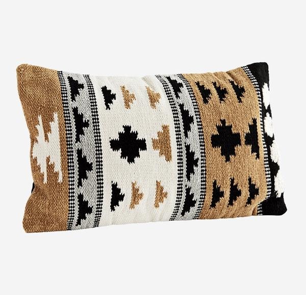 Aztec Chenille Textured Cushion by Madam Stoltz