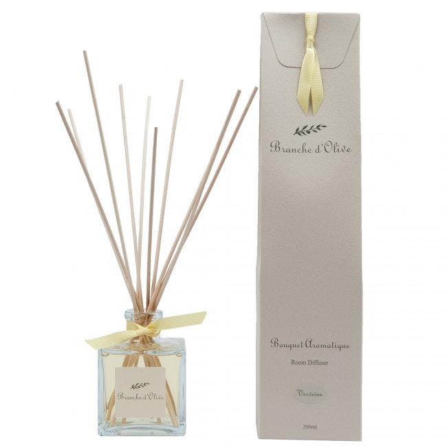 200ml Lemon Verbena Diffuser by Branche D'Olive
