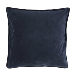 Midnight Blue Velvet Cushion by Ib Laursen