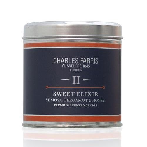 Sweet Elixir Premium Scented Candle in Tin by Charles Farris