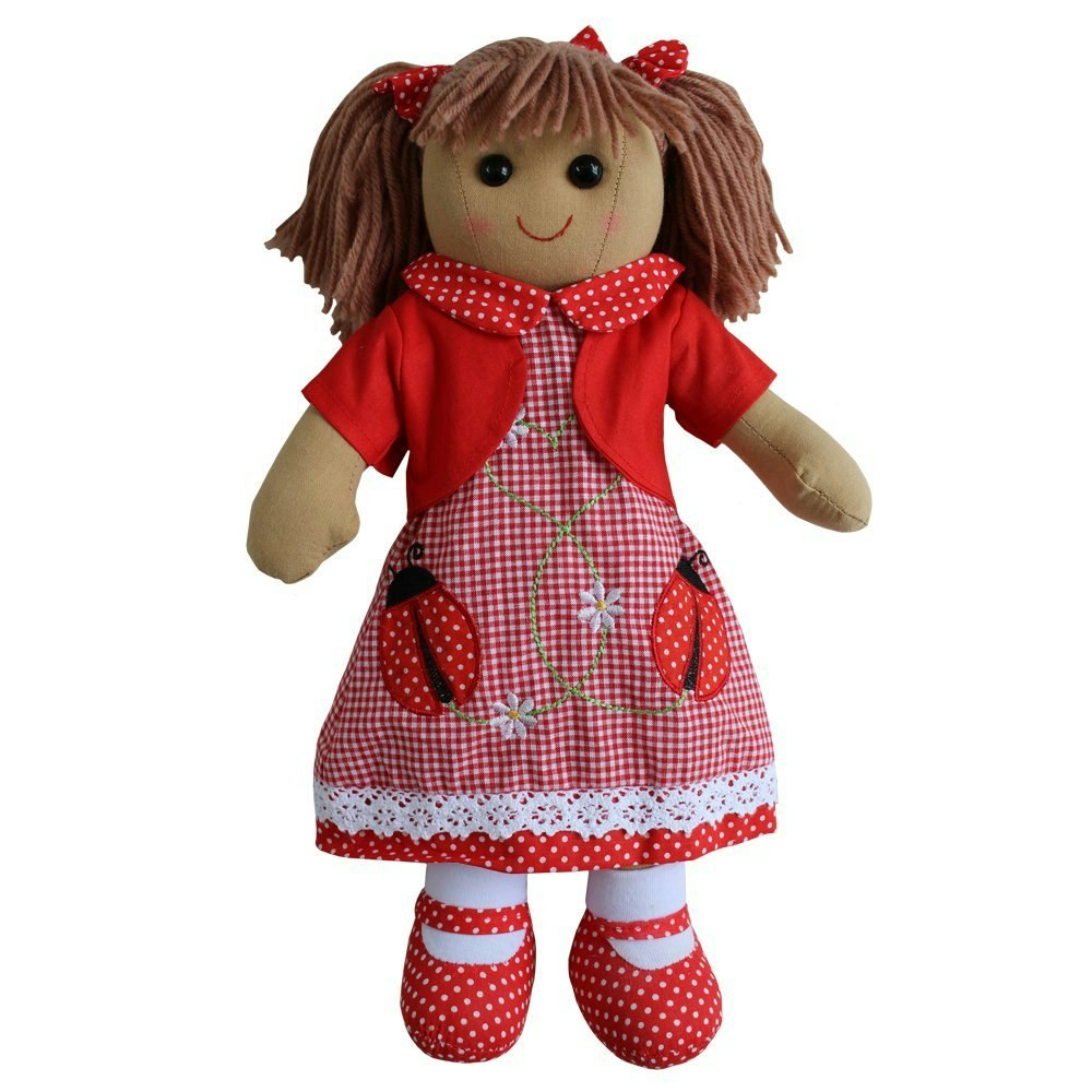Lady Bird Rag Doll by Powell Craft