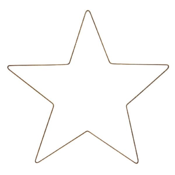 Bronze Metal Star Large by Ib Laursen
