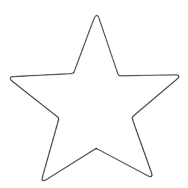 Black Metal Star Large by Ib Laursen