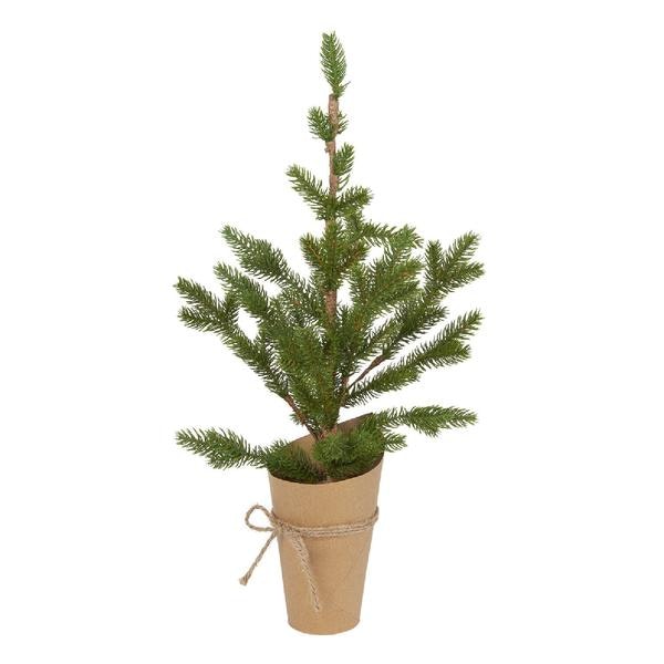 Artificial Pine Tree In Paper Pot by Ib Laursen