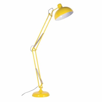 Bright Yellow Angle Lamp by