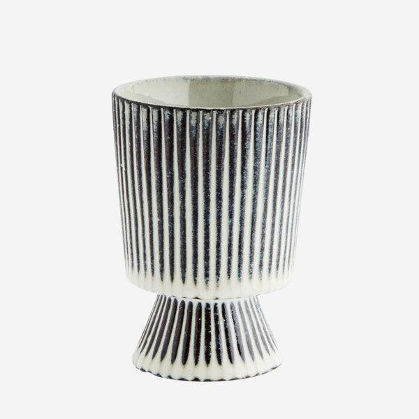 Striped Flower Pot by Madam Stoltz