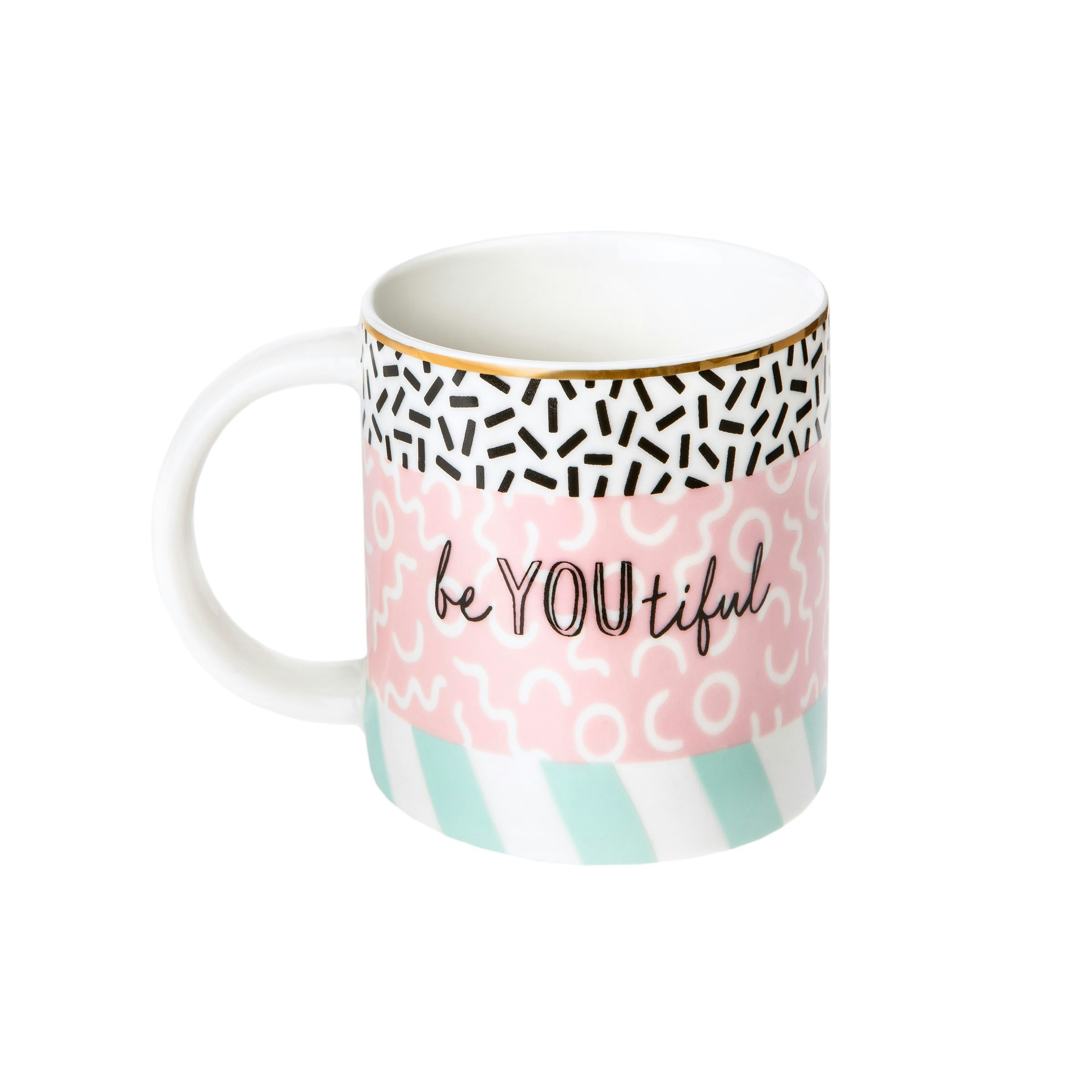 beYOUtiful Modern Porcelain Mug by Sass & Belle