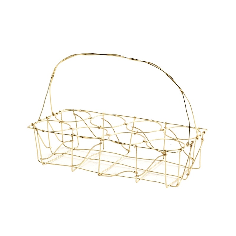 Rectangular Glass Rack With Handle by Madam Stoltz