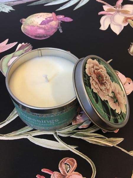 Blessings Scented Candle Rose by Vanilla Fly