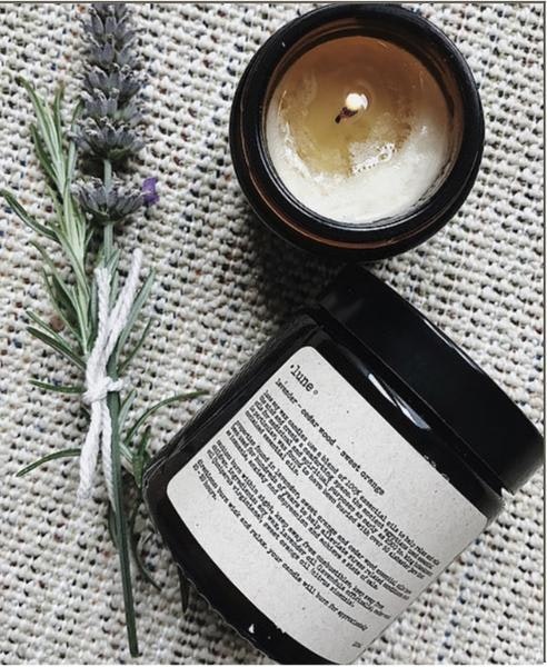 Oil Soy Candle 120 Ml by LUNE ESSENTIALS