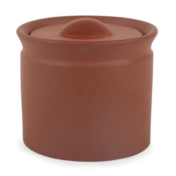 Matte Terracotta Larder Crock 3 5 by SIR | MADAM