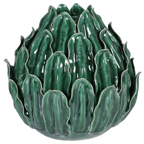 Green Artichoke Ceramic Vase by Janet Church Interiors
