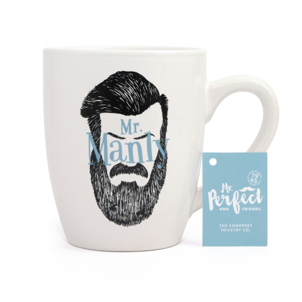 Mr Manly Ceramic Mug by The Somerset Toiletry Co.