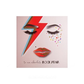 Bowie Small Gift Bag Card by Five Dollar Shake