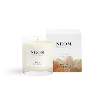 75g Natural Wax Calm and Relax Sensuous Scented Candle by Neom Organics London