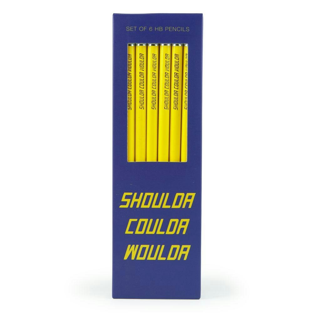 Shoulda Woulda Coulda Pencils by U Studio