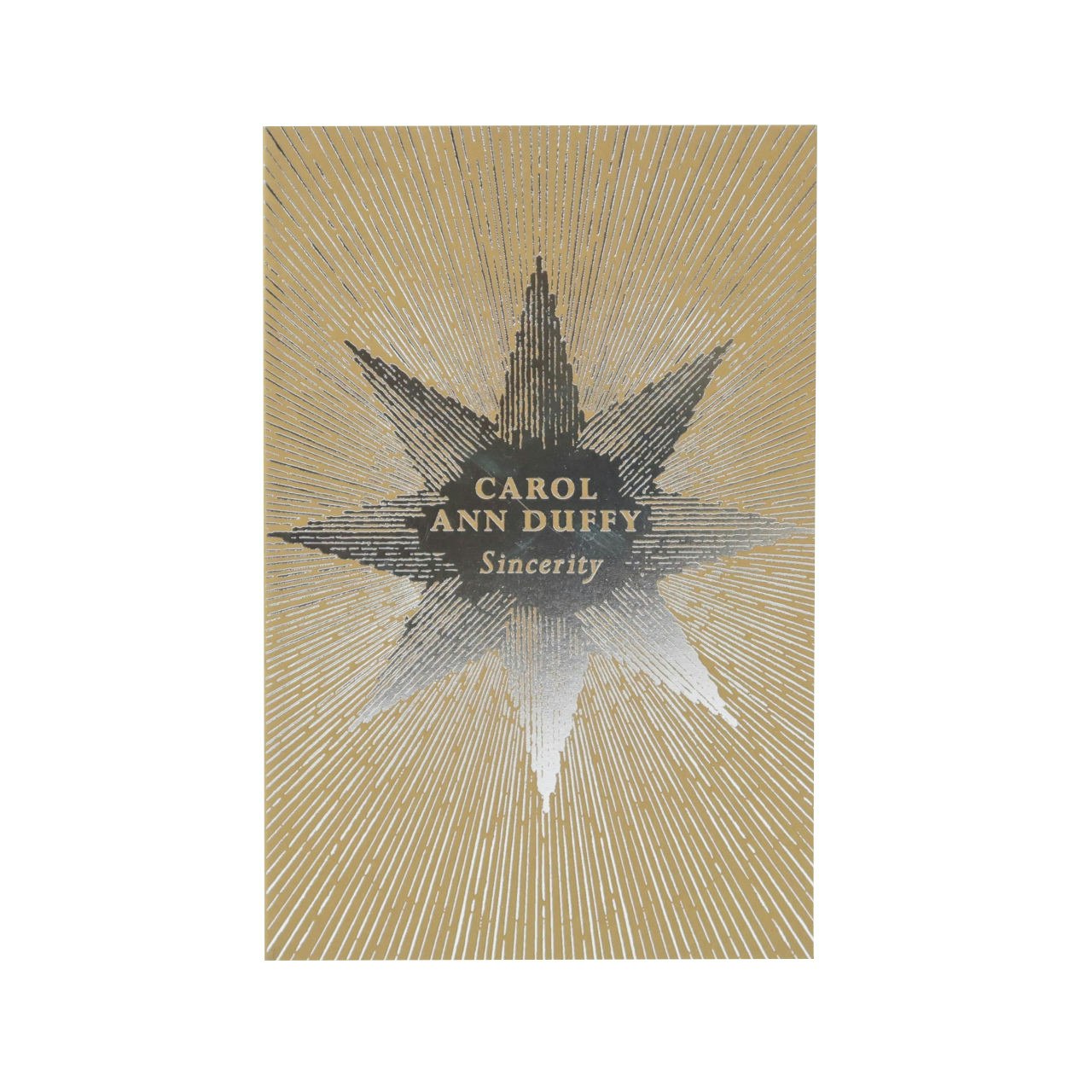 Sincerity Book - Carol Ann Duffy by Picador