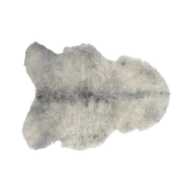 Sheepskin Icelandic Shorthaired In Natural Grey by The Organic Sheep