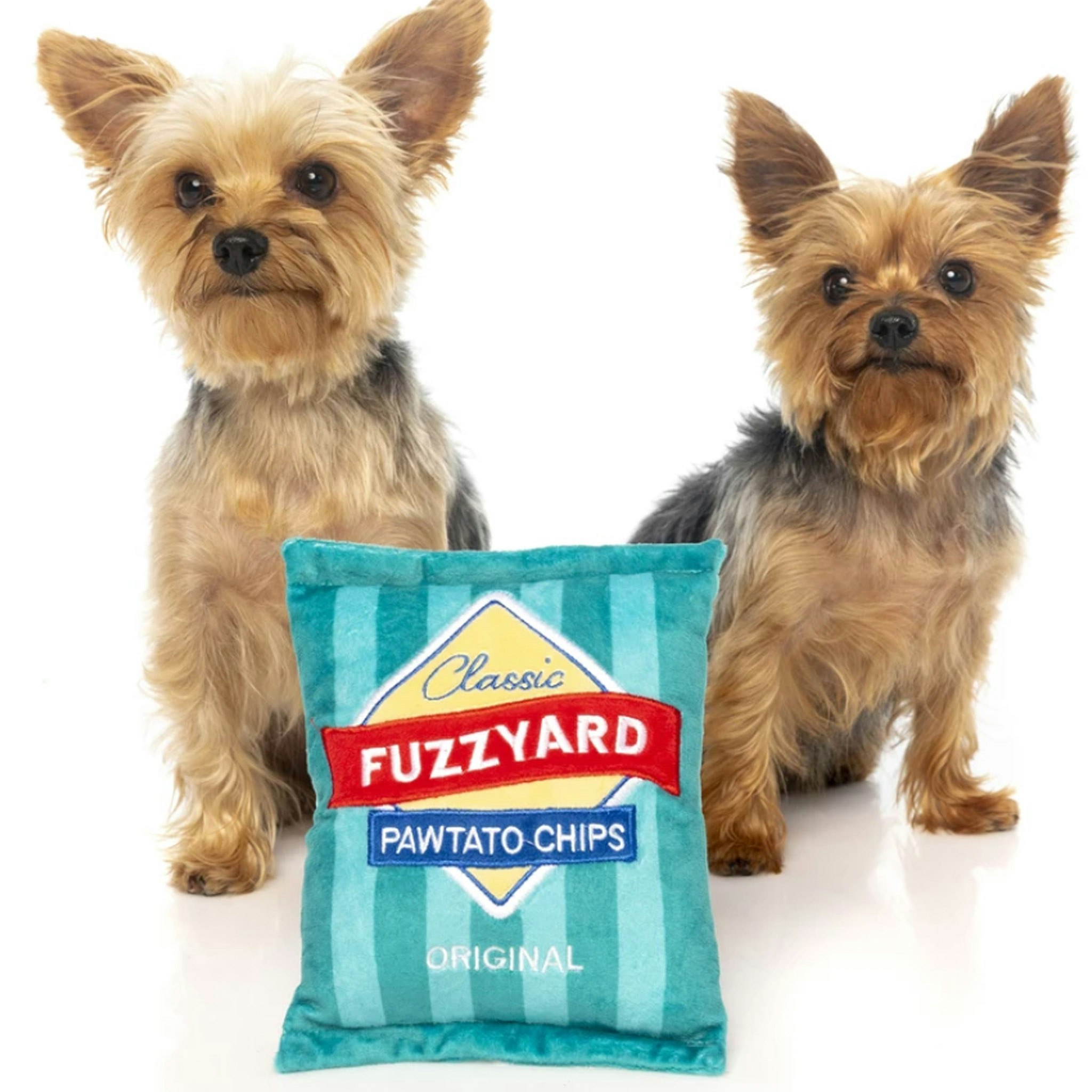 Pawtato Chips Plush Dog Toy by