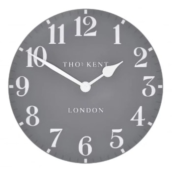Large Dolphin Arabic Wall Clocko by Thomas Kent Clocks