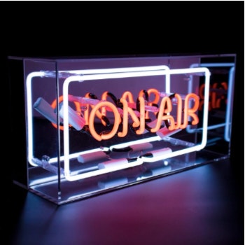 ON AIR Acrylic Box Neon Light by