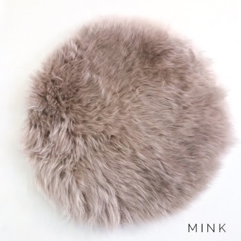 Sheepskin Seatpad In Mink by Camperdown Lane