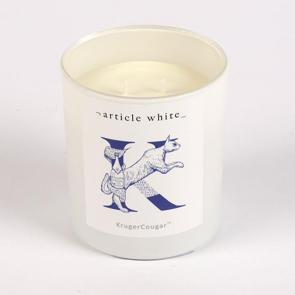 Krugercougar Candle by Article White