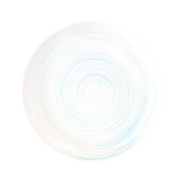 Set of 4 Blue Porcelain Charmouth Dinner Plate by Canvas Home