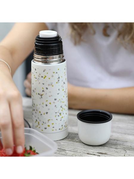 Terrazzo Thermal Flask by Lisa Angel