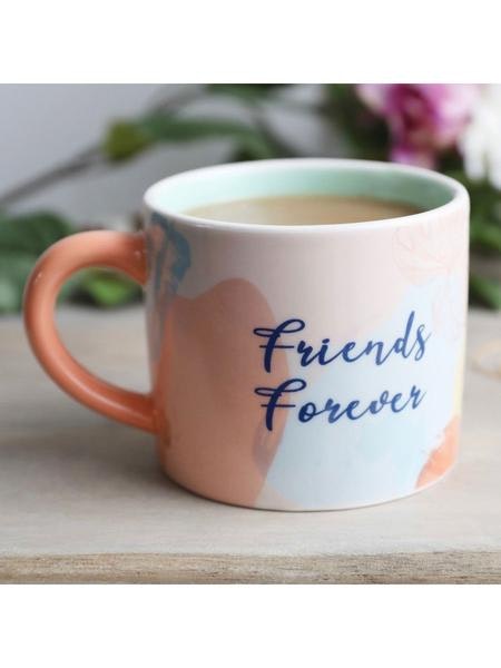 Pastel Botanical Friends Forever Mug by Lisa Angel