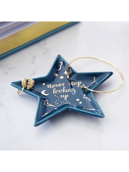 Never Stop Looking Up Star Trinket Dish by Lisa Angel