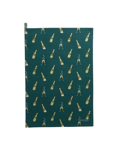 Bubbles Fizz Tea Towel by Sophie Allport