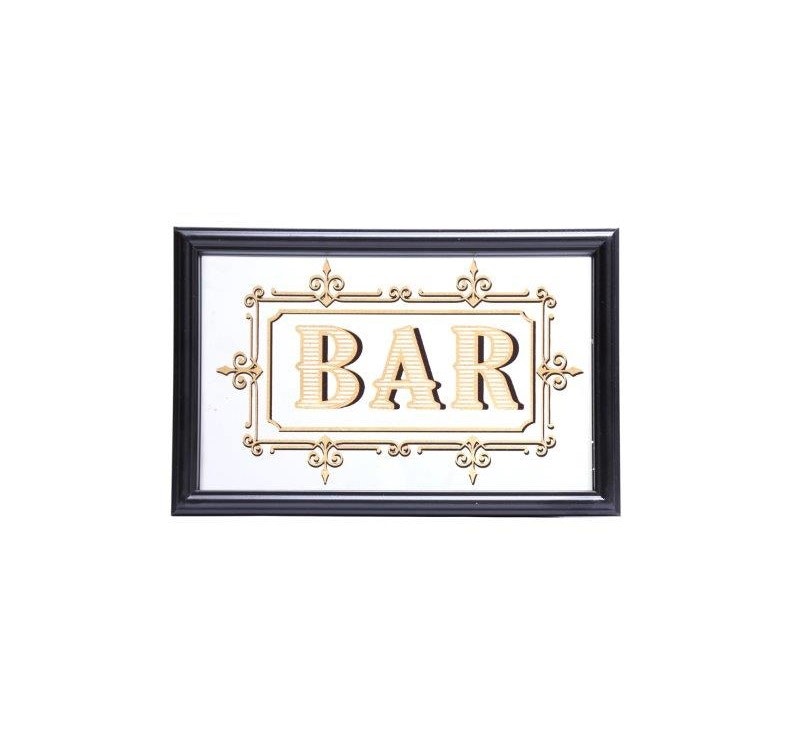 Boho Vintage Style Bar Mirror by White Mint