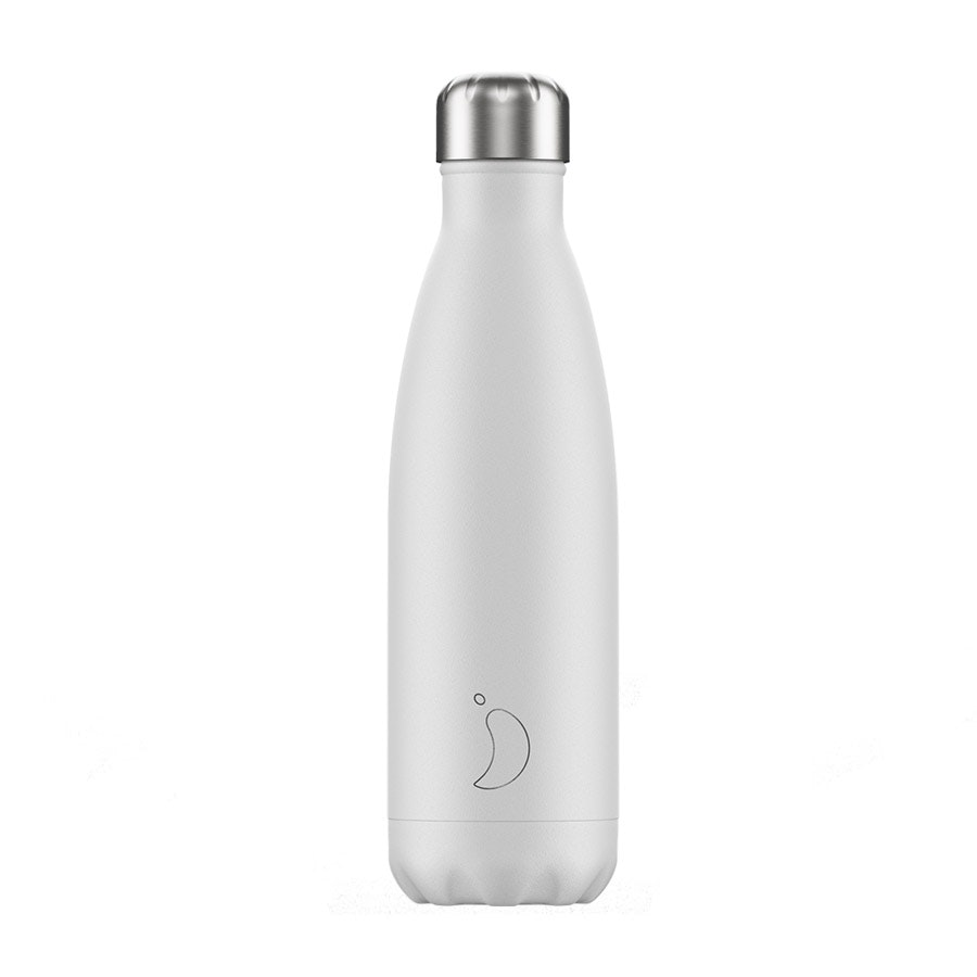 Bottle White Monochrome 500ml by Chilly's
