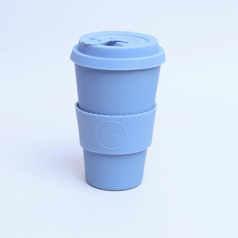 Ecoffee 14 Oz Gray Goo Bamboo Travel Cup by