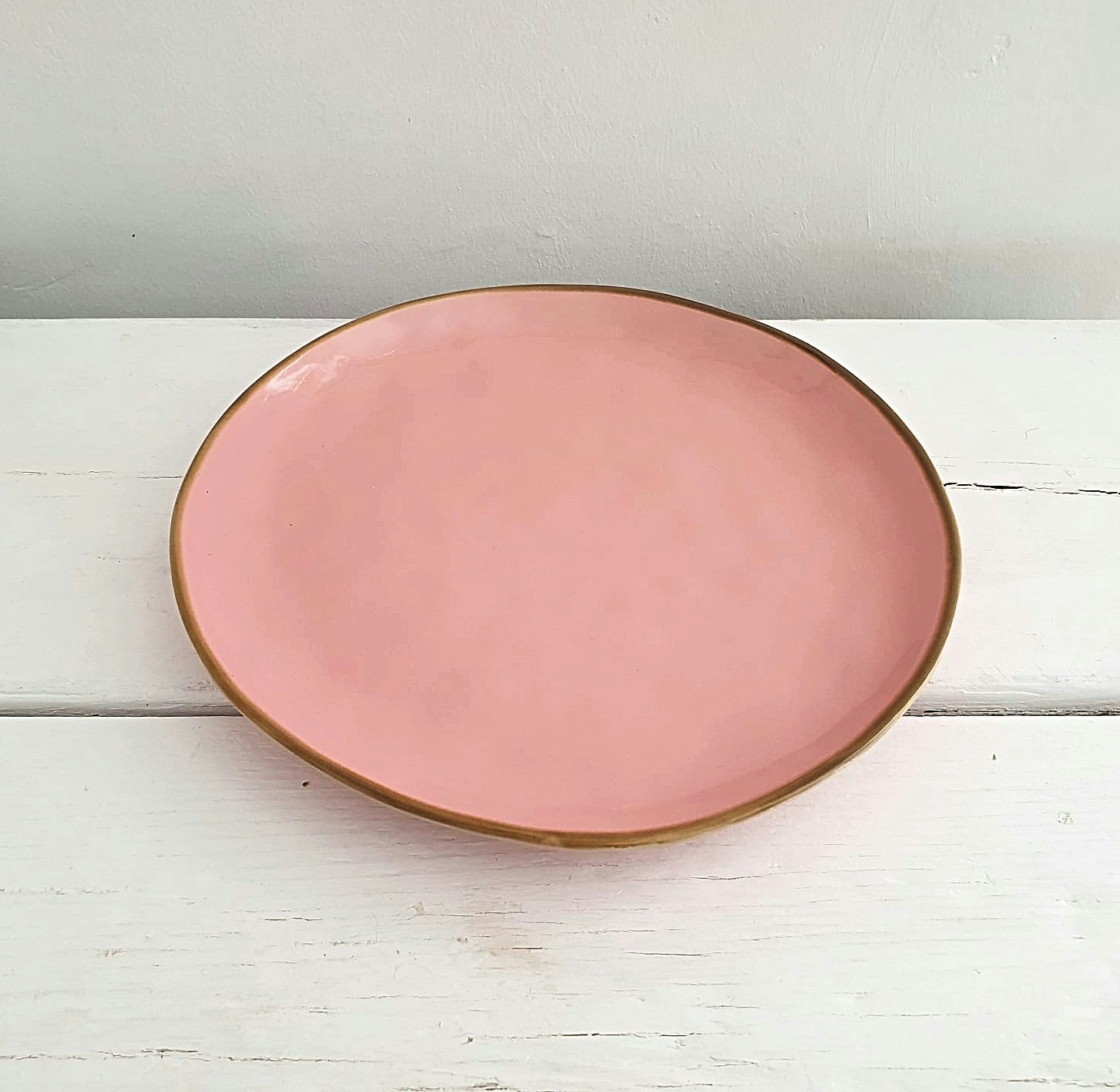 Concerto Dinner Plate 27cm Antico Rose by Rose e Tulipani