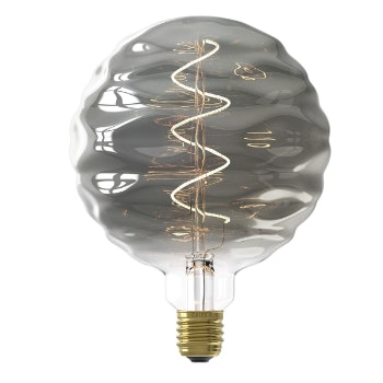Globe Shaped Ripple Effect LED Bulb by Creative Cables