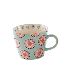 Blue Flower Patterned Mug by Hyde And Seek