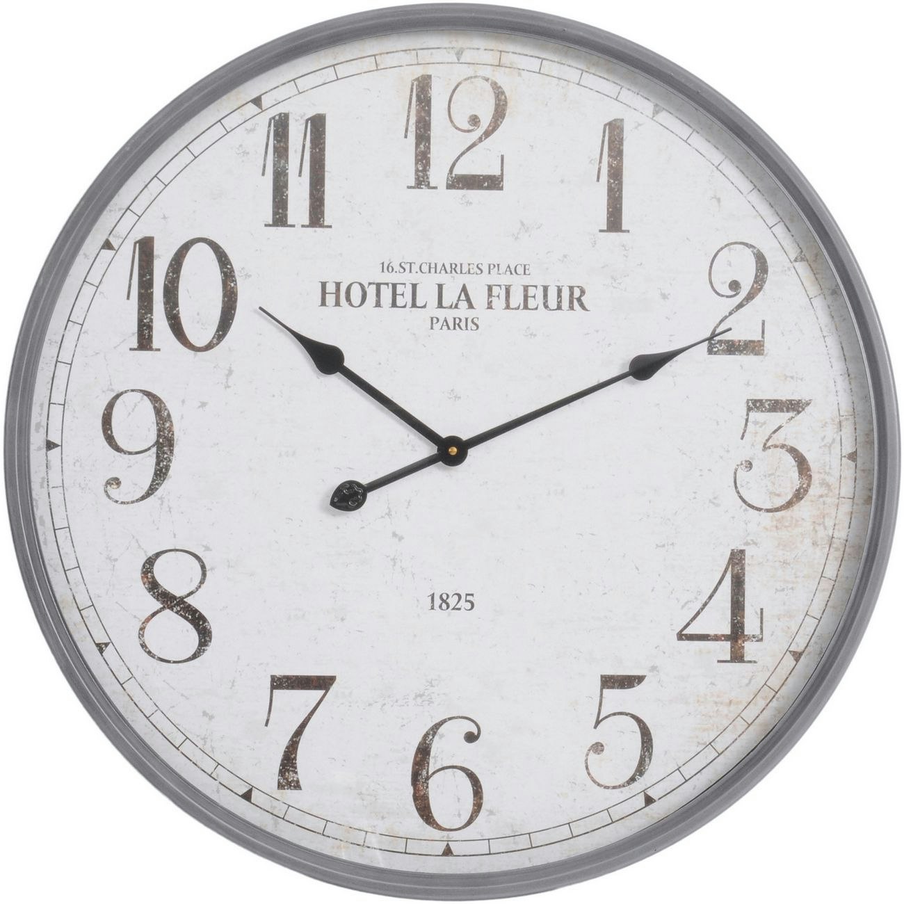 Hotel La Fleur Wall Clock by Libra Company Ltd
