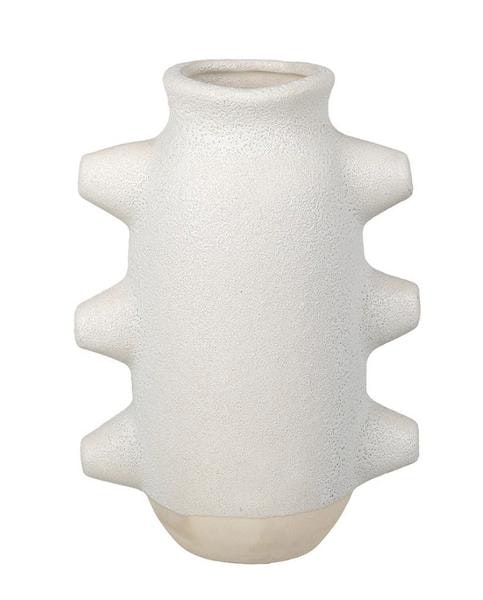 Coral Vase In White by Parlane