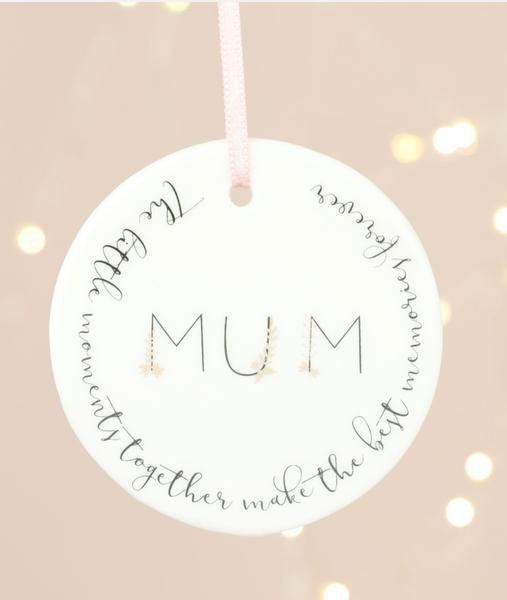 Mum Hanging Decoration by Lisa Angel