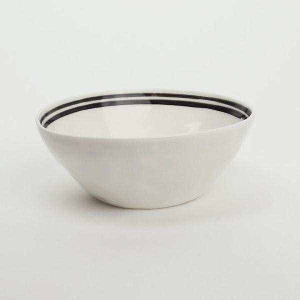 Bowl Porcelain Stripes by Kajsa Cramer
