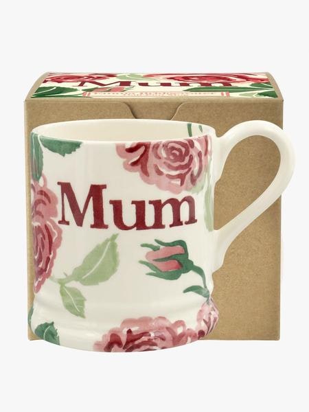 Pink Roses Mum 1/2 Pint Mug Boxed by Emma Bridgewater